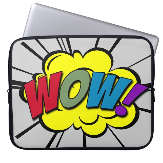 WOW! LAPTOP SLEEVE (Voorkant)