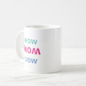 Wow Moeder Moederdag Koffiemok (Voorkant links)