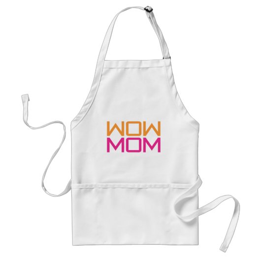 WOW MOM Apron Standaard Schort (Voorkant)