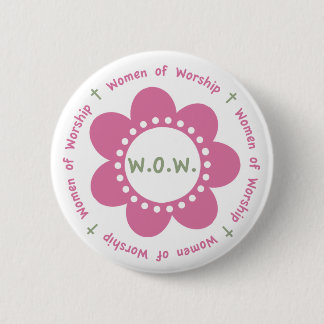 WOW Pin Ronde Button 5,7 Cm