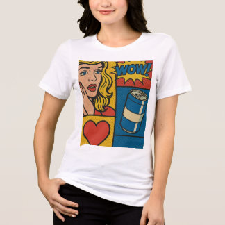 WOW! Pop Love and Soda Tri-Blend Shirt