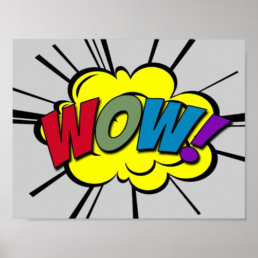 WOW! POSTER (Voorkant)