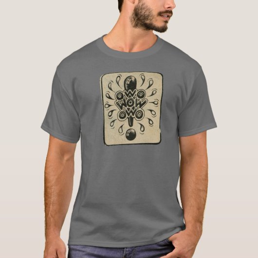 wow rick griffin hippy comix stil t-shirt (Voorkant)