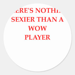WOW RONDE STICKER