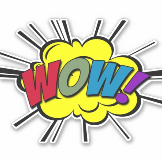 WOW! STICKER (Voorkant)