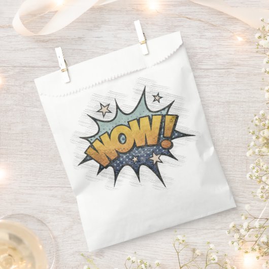 WOW!  stripboek Steampunk Pop Bedankzakje (Geknipt)