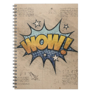 WOW! stripboek Steampunk Pop Notitieboek