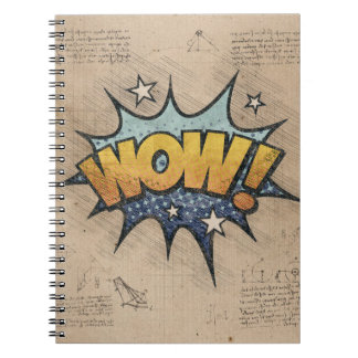 WOW! stripboek Steampunk Pop Notitieboek