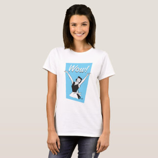 Wow! vrouw t-shirt
