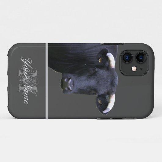 Wow! Wat een koe! Case-Mate iPhone Case (Achterkant (horizontaal))