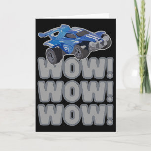 Wow! Wow! Wow! Rocket Voetbal Game  Kaart