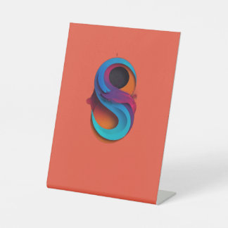 WOWhow Het Synergy T-shirt Reclamebord Met Voetstuk