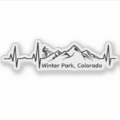 WP MTB Vinyl Sticker (Devant)