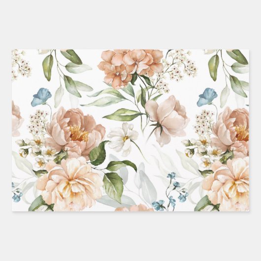 WP | Nederlands Stilleven Grote Bloem 19x29 (3) Inpakpapier Vel (Voorkant 2)