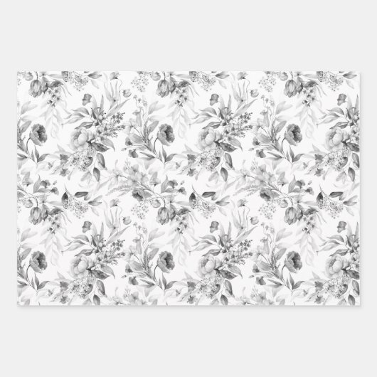 WP | SM print, Nederlands stilleven bloemenkunst,  Inpakpapier Vel (Voorkant)