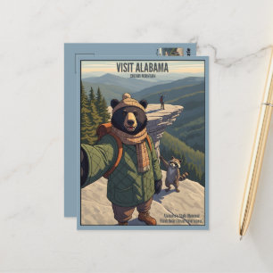 WPA Alabama Cheaha Mountain Briefkaart