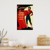  WPA Federal Music Project Opera Carmen Poster (Keuken)