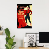  WPA Federal Music Project Opera Carmen Poster (Thuiskantoor)