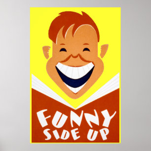  WPA Funny Side Up Poster afdrukken