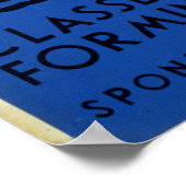  WPA Leer aan de Campagne van de Swim Poster (Hoek)