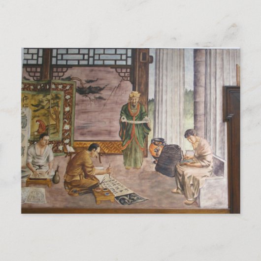 WPA Murals 3 ~ carte postale (Devant)