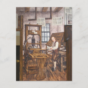 WPA Murals 6 ~ briefkaart