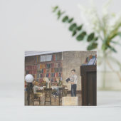 WPA Murals 8 ~ carte postale (Debout devant)