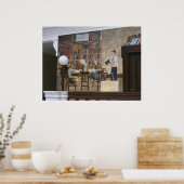 WPA Murals 8 ~ print (Keuken)