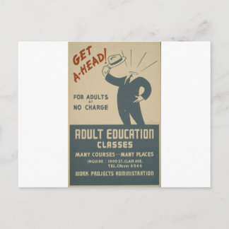 WPA - Onderwijs Briefkaart
