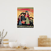 WPA-Poster Pennsylvania Poster (Keuken)