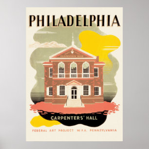 WPA-Poster Philadelphia Poster