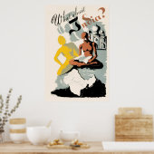 WPA-Poster voor India Poster (Keuken)