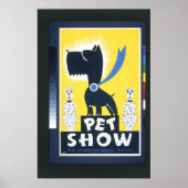 WPA vintage Poster d'art pour animaux de compagnie (Devant)