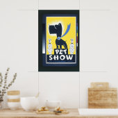 WPA vintage Poster d'art pour animaux de compagnie (Cuisine)