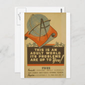 WPA - Volwassenwereld Briefkaart (Voorkant / Achterkant)