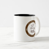 WPCoffeeTalk Mug (logo des deux côtés) (Devant droit)