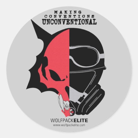 WPE-stickers Ronde Sticker (Voorkant)