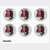 WPE-stickers Ronde Sticker (Vel)