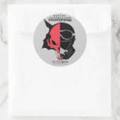 WPE-stickers Ronde Sticker (Tas)