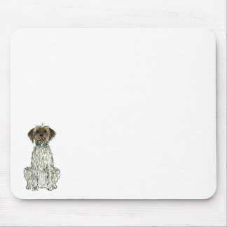 WPG Wirehaered Pointing Griffon Dog Muismat