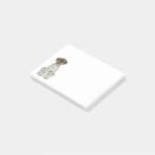 WPG Wirehaered Pointing Griffon Dog Post-it Notes (Schuin)