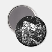 WQ MAGNET : Longue aiden Haired (Recto/Verso)