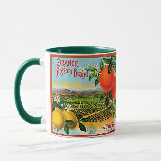 WQ MOK CUP : Oranje Blossom-label (Links)