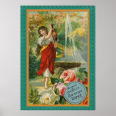 WQ POSTER : Fountain Girl (Devant)