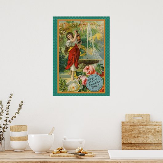 WQ POSTER : Fountain Girl (Cuisine)