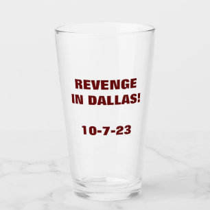 WRAAK IN DALLAS Glass Cup Glas