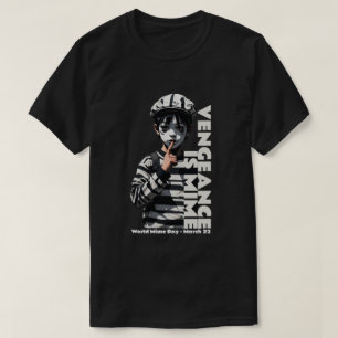 Wraak is van mij t-shirt