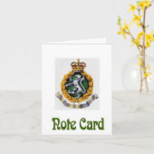 WRAC NoteCard Kaart (Gele Bloem)