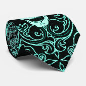 Wraithe  Gothic Reaper Skulls Gentleman's Stropdas (Opgerold)