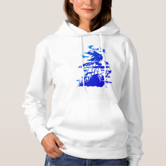 Wrak duiken en haaien hoodie